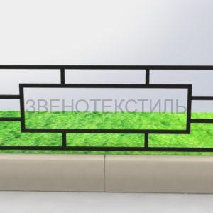 Ограждение газона. заборчик.
